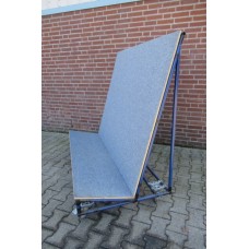 Platenkar / platenwagen 160cm lang. Gebruikt.